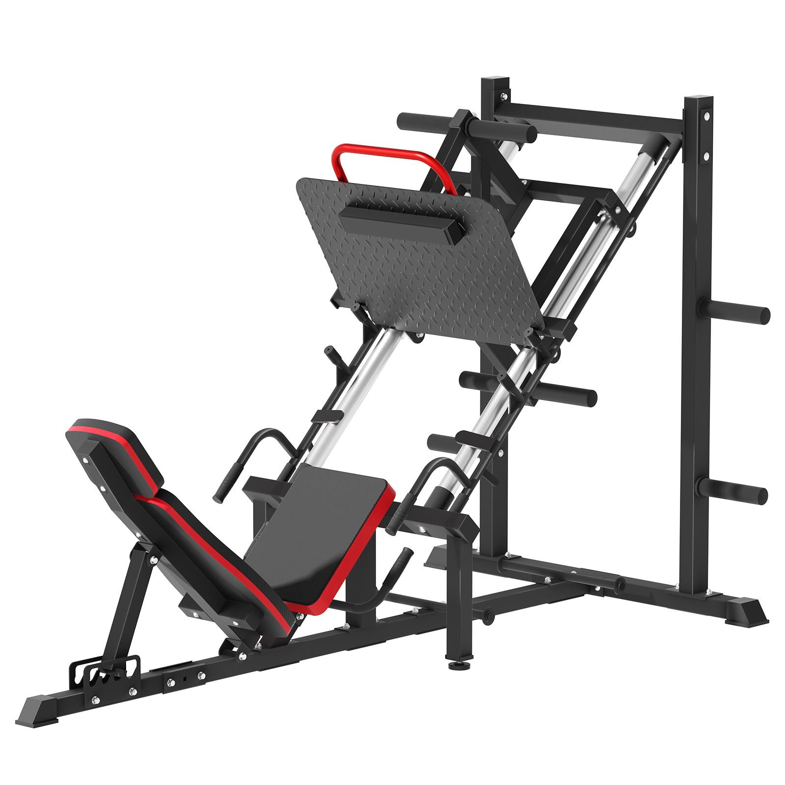 CABINAHOME 45 Degree Leg Workout Machine, Leg Press Machine with Calf