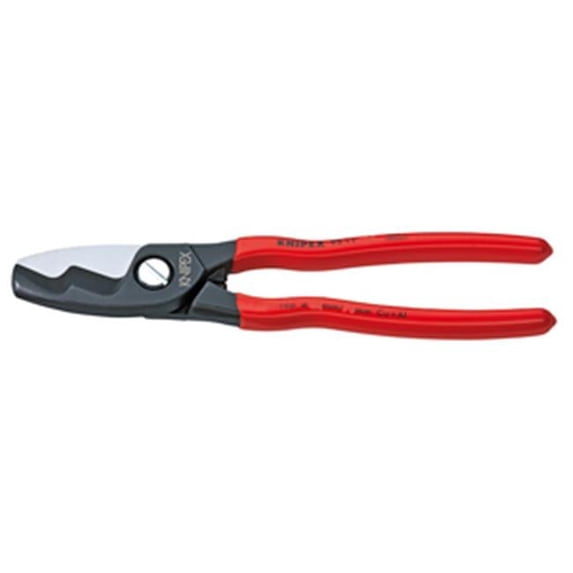 KNIPEX Tools 95 11 165, 6.25-Inch Cable Shears