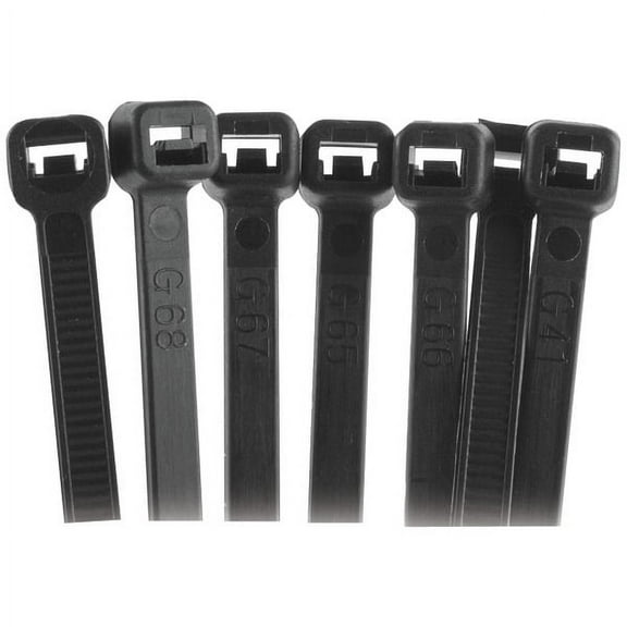 CABLE TIE 11 .in BLACK 100PK 50LB