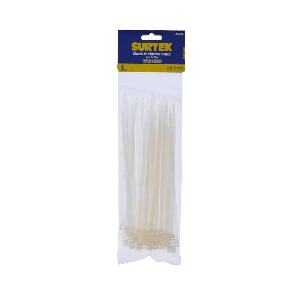 CABLE TIE, 50PC 160X4.8MM WTE