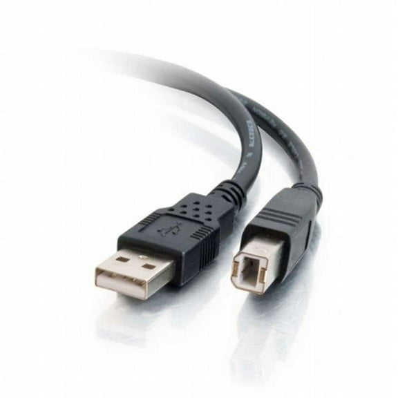 CABLESTOGO 28104 5m USB 2.0 A-B Cable - Black - 16.4ft