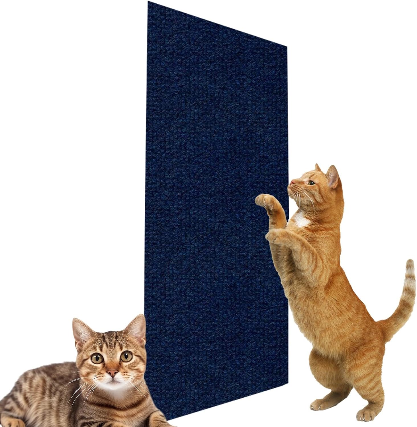 CACCat Cat Scratching Mat, Cat Carpet Replacement for Cat Tree Shelves