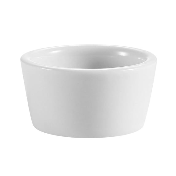 City Arts ChinaRound Porcelain Ramekin, 2 oz, 2.25" D x 2.25" H, White | 48/Case