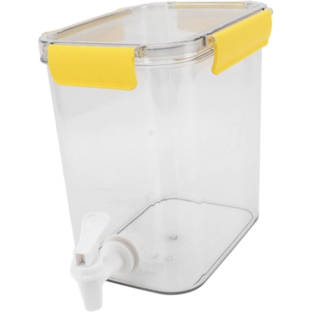 CACCold Kettle with Faucet,3.5L Plastic Drink Dispenser with Spigot