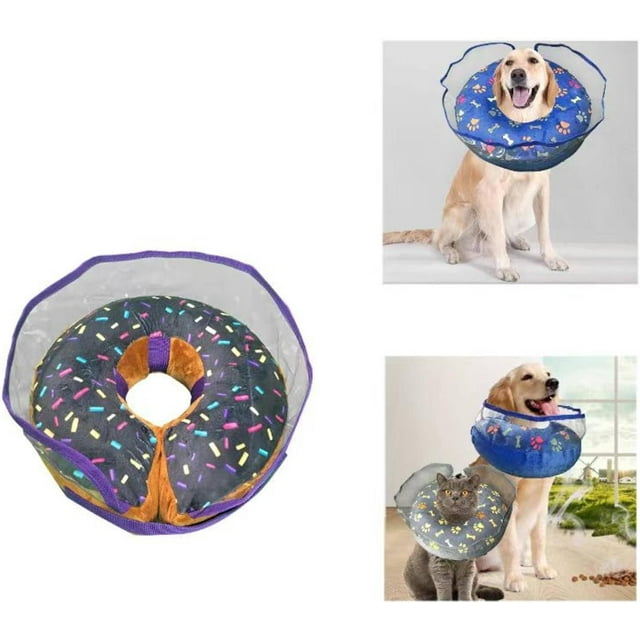 Double Cone Greyhound Cone Of Shame Dog Donut Collar After