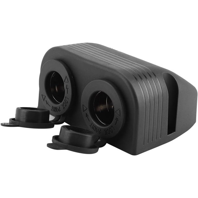 CACDual USB, Cigarette Lighter Outlet Car Boat Dual Port Surface Mount
