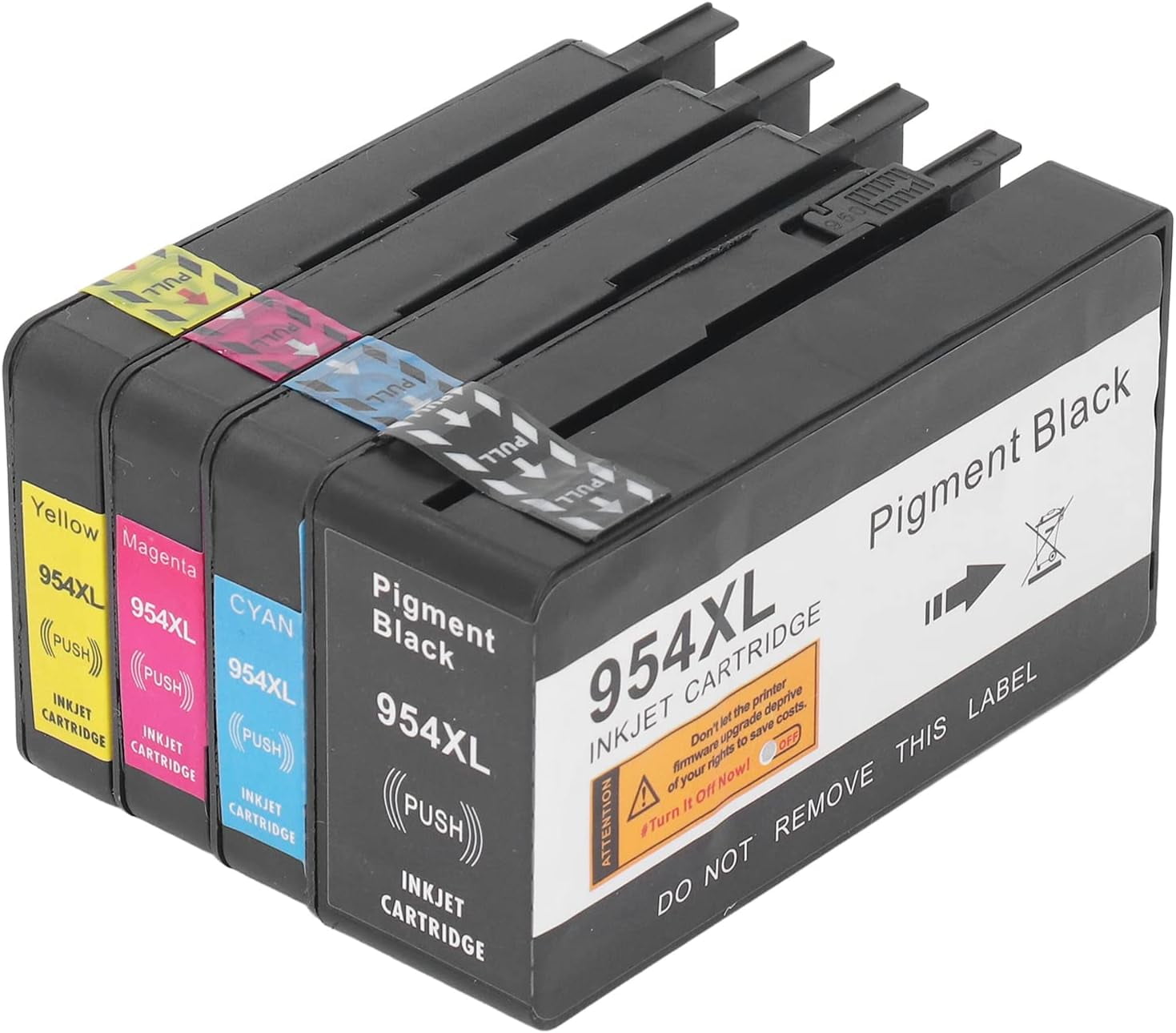 CACInk Cartridge, for HP 954 Printer Cartridge with BK C M Y Colors