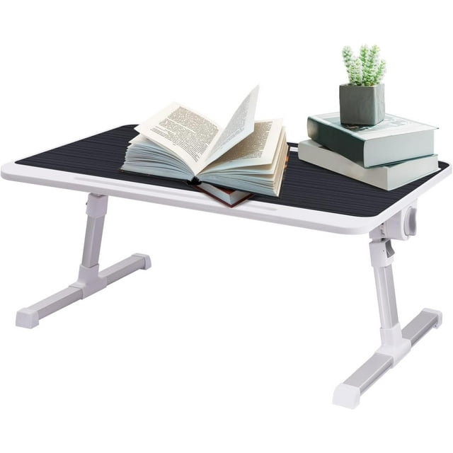 CACLaptop Stand for Bed Folding Lap Desk with Adjustable Angle
