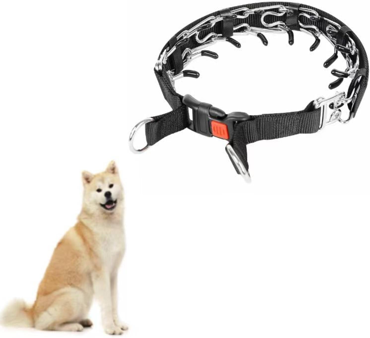CACNo Pull Dog Colla Medium and Large Dog Prong Collar for Dogs Pet