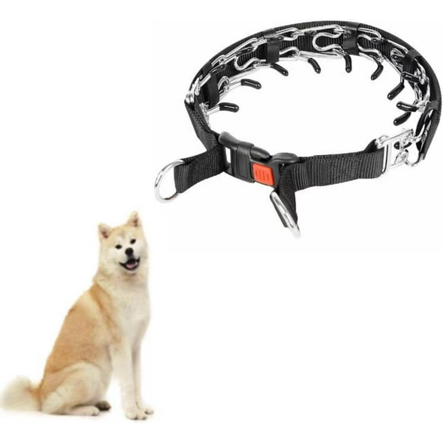 CACNo Pull Dog Colla Medium and Large Dog Prong Collar for Dogs Pet