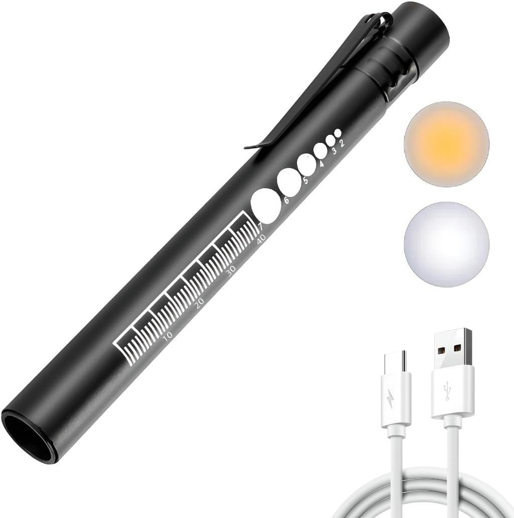 CACPen Lights for Nurses, Pupil Penlight Medical Pen Light, Portable