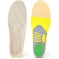 CACShocK Absorbing and SweaT Absorbing Insoles for Arch Support and