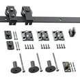 CACSliding Barn Door Hardware Kits,Carbon Steel Hardware Kits Set
