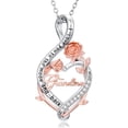 thumbnail image 1 of CACA LADY Gifts for Grandma 925 Sterling Silver Nana Necklaces for Women Birthday Mother's Day Jewelry Gifts for Nana Mom from Granddaughter, 1 of 6
