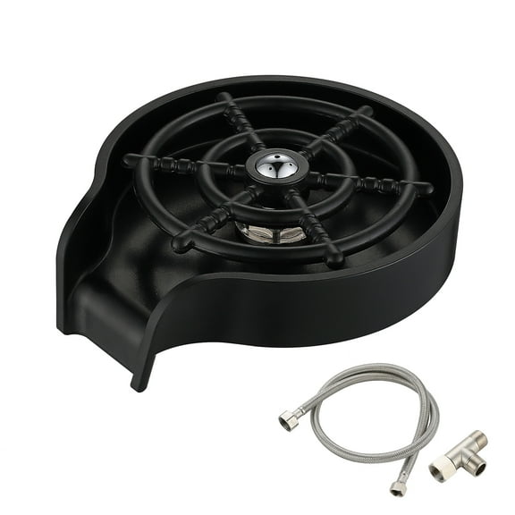 CACAGOO Glass Rinser for Kitchen Sink Bottle Cups Washer Cup Baby Bottles Washer Cleaner