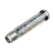 CACAGOO LED Light RGB Knob Stick Crystal Transparent Bubble Gear Shifter10cm/15cm/20cm/25cm/30cm,Multicolor Gradient Knob Universal