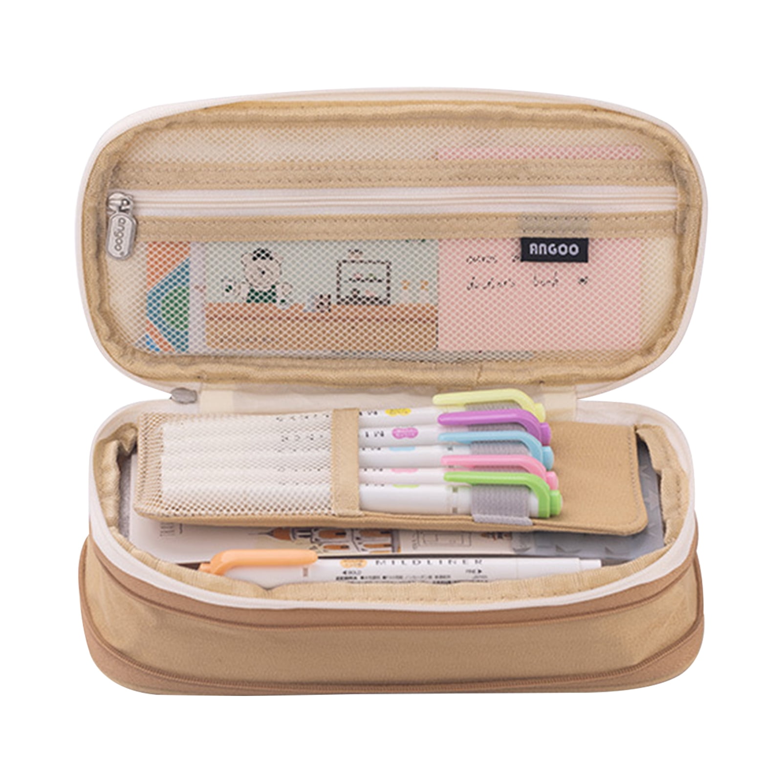 Comprar With Calculator Pencil Case Double Layer Stationery