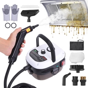 CACAGOO Steam Cleaner Handheld Steam Cleaner for Home with 6 Cleaning Attachments for Cleaning Stubborn Stains,Grease,Floors,Couches & Cars