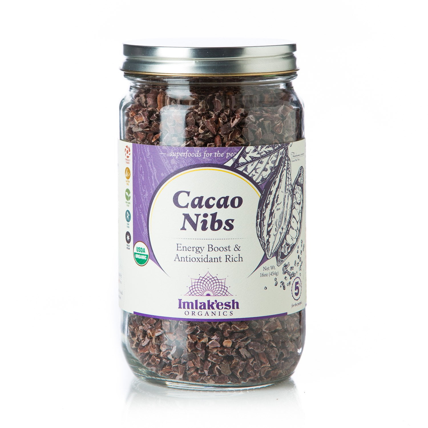 kakao 　N organic Vie Amazon.com : Zint Organic Cacao Powder (16 oz): Raw Non