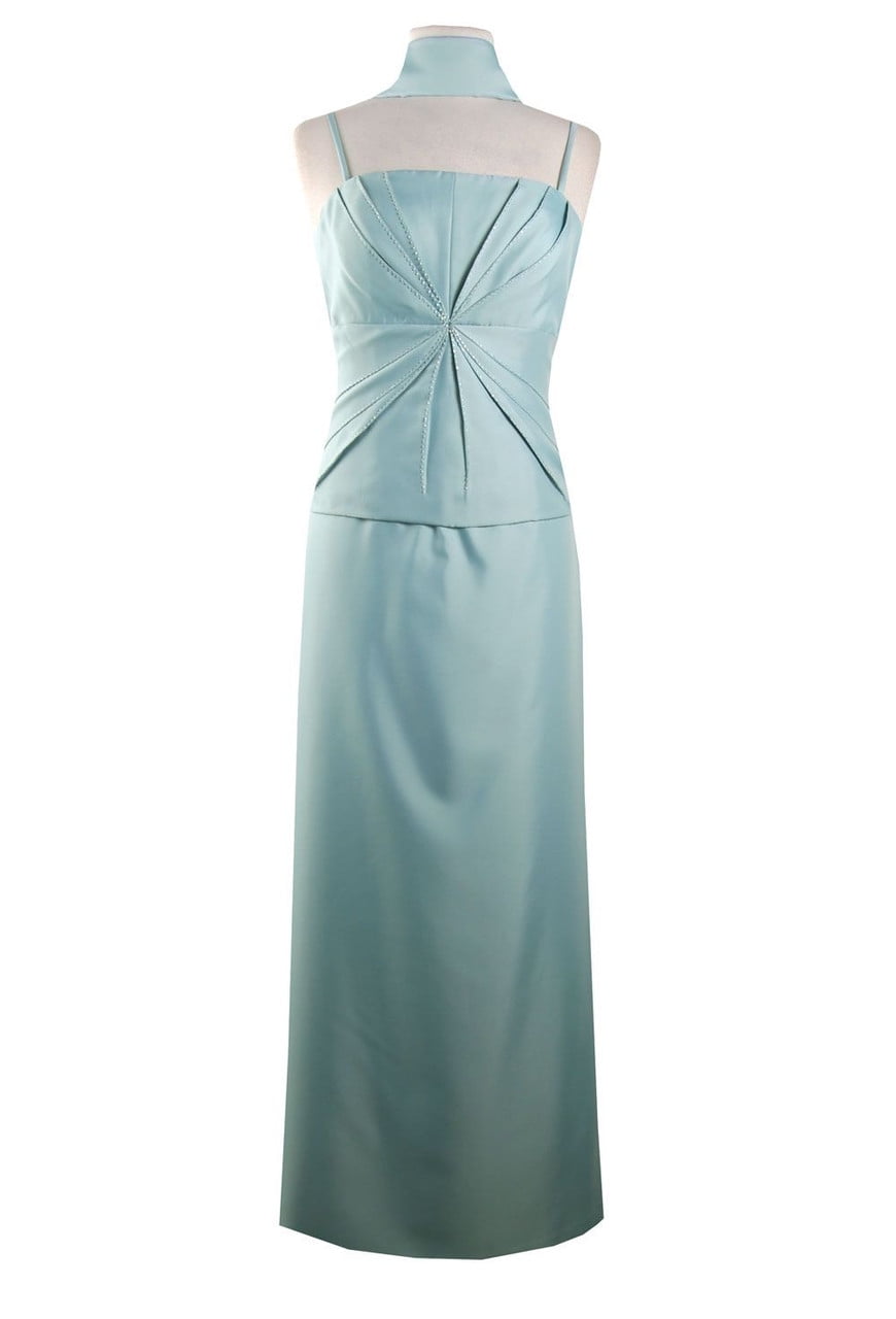 chinese dress ladies Cachet Long Mother of Bride Dress Formal Evening Gown