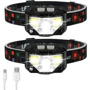 CACHOR LED 1100 Lumens Headlamp with Rechargeable Battery