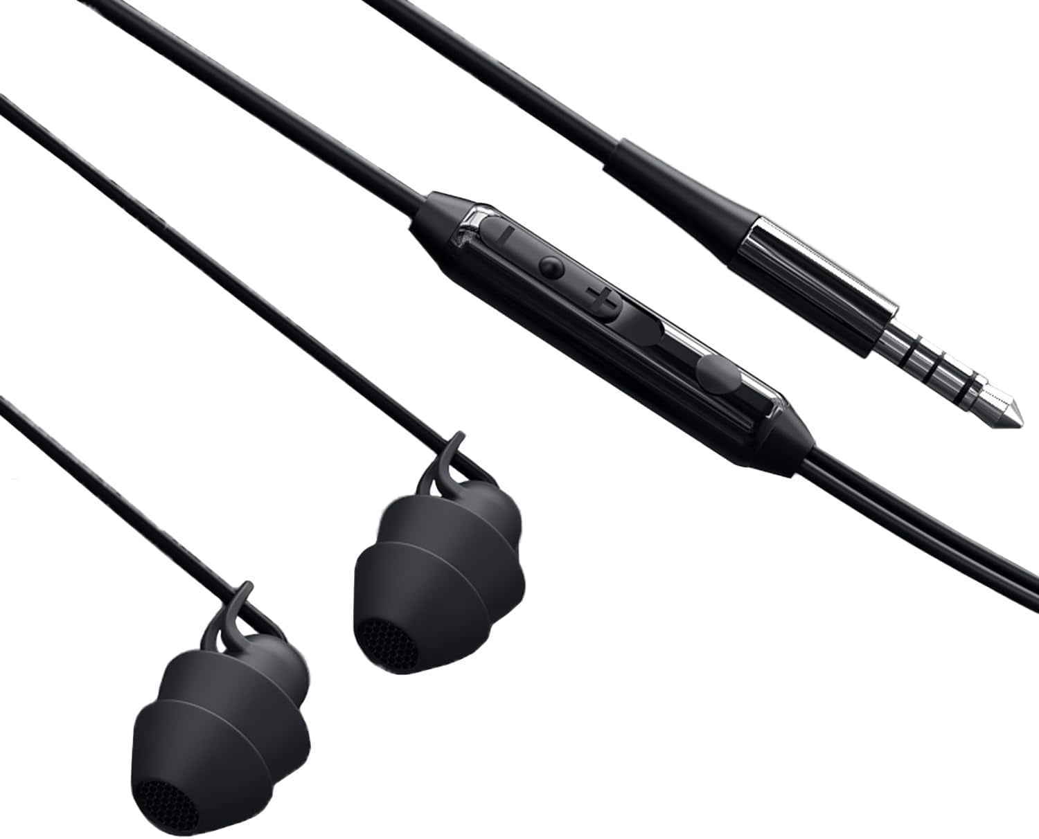 CACOCO-Sleeping Headphones For Side Sleepers- Black Wired In-Ear ...