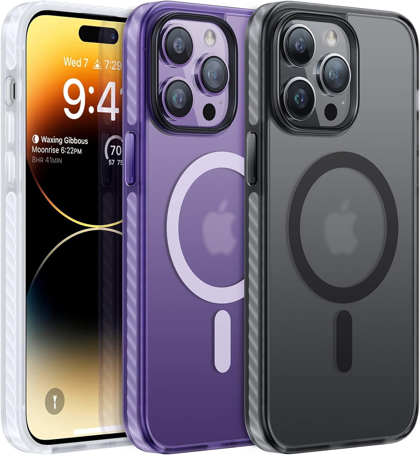 Justcool Magnetic For IPhone 16 Pro Case,[12FT Military