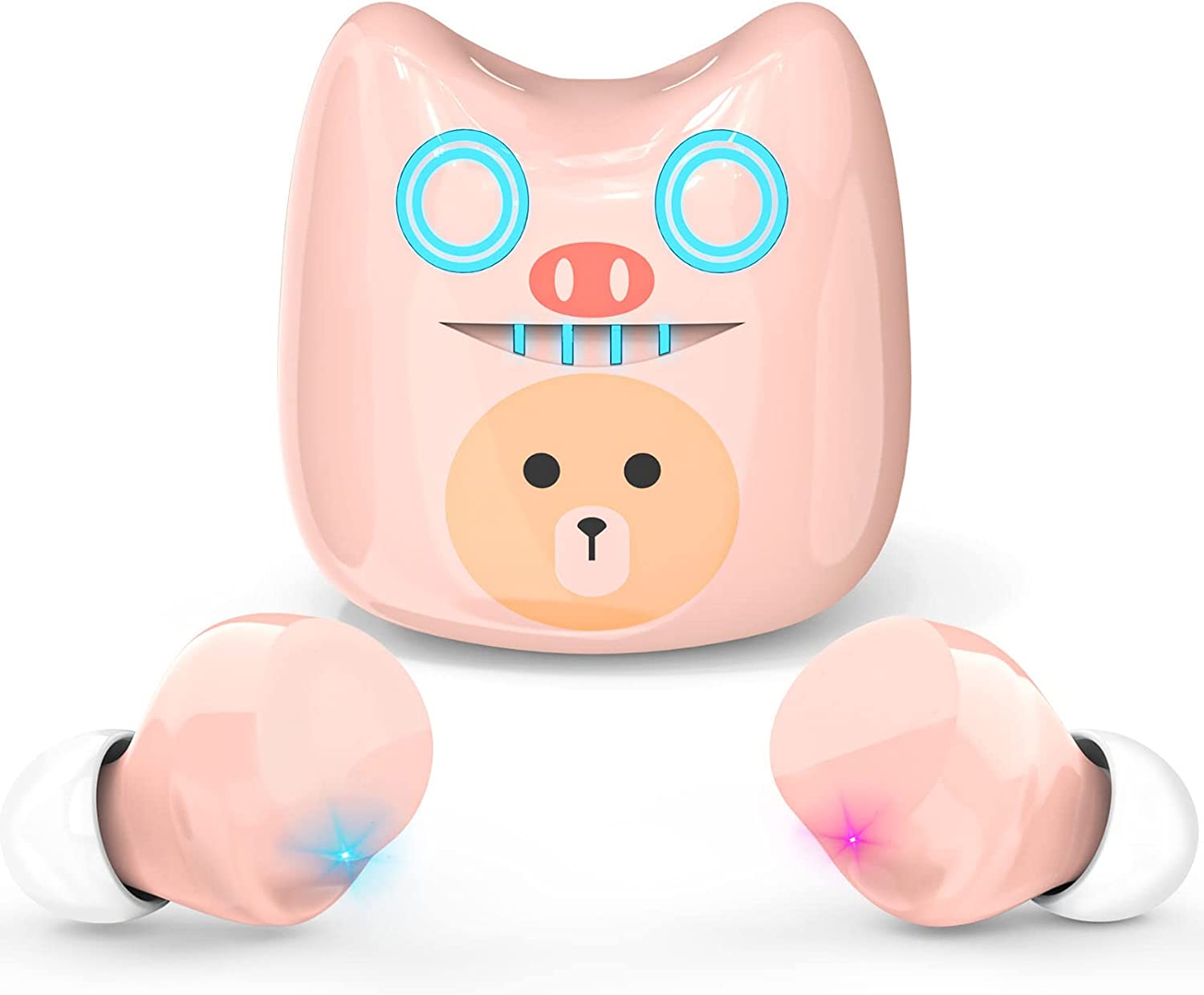 CACOCO-Wireless Earbuds, Bluetooth Headphones With Cartoon Charging ...