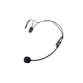 CAD Audio 302 Cardioid Condenser Headworn Microphone with TA4F Connector for WX155 Bodypack Transmitter, 80Hz to 17KHz Frequency Response, 200Ohms Impedance