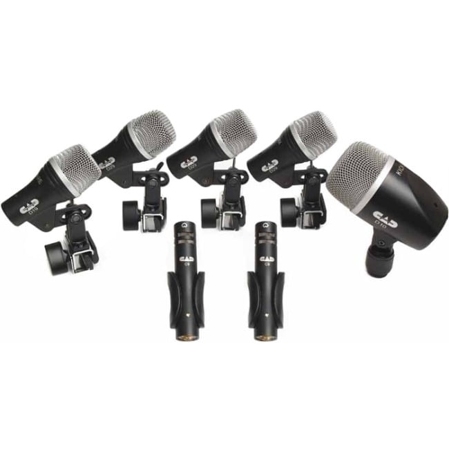Seven-Piece Drum Mic Pack