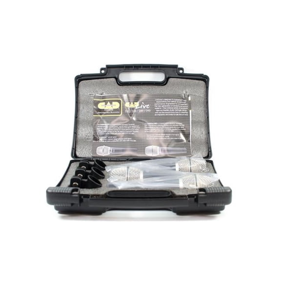 CAD Audio Supercardioid Dynamic Instrument Microphone - Pack of 3