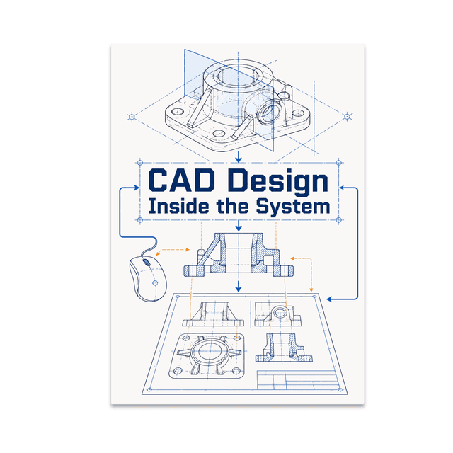 CAD Design Inside the System - CAD Designer, 13 x 19 in Glossy Unframed ...