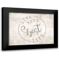 thumbnail image 1 of CAD Designs 14x12 Black Modern Framed Museum Art Print Titled - Best Life, 1 of 5