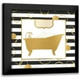 thumbnail image 1 of CAD Designs 15x15 Black Modern Framed Museum Art Print Titled - Bubbles Wash Away, 1 of 5