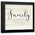 thumbnail image 1 of CAD Designs 15x15 Black Modern Framed Museum Art Print Titled - Family, 1 of 5