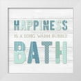 thumbnail image 1 of CAD Designs 15x15 White Modern Wood Framed Museum Art Print Titled - Bubble Bath I, 1 of 4