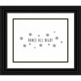 thumbnail image 1 of CAD Designs 24x20 Black Ornate Wood Framed with Double Matting Museum Art Print Titled - Dance All Night, 1 of 4