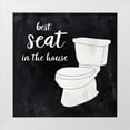 thumbnail image 1 of CAD Designs 26x26 White Modern Wood Framed Museum Art Print Titled - Best Seat in the House, 1 of 4