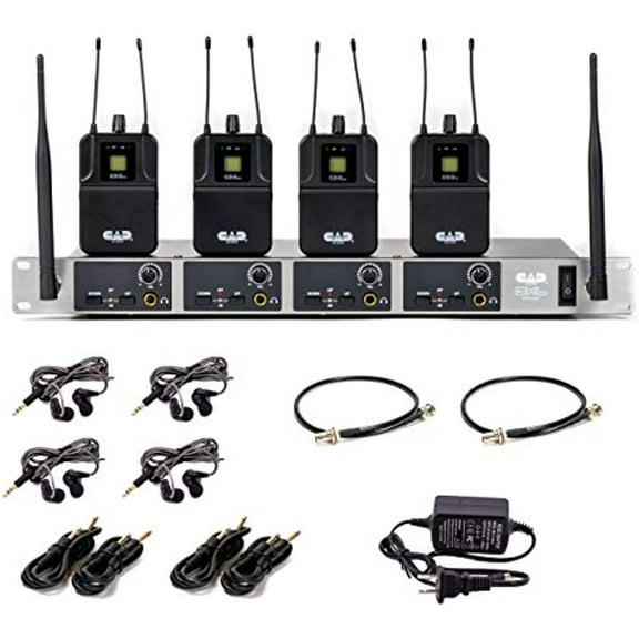 CAD GXLIEM4 Quad Wireless In Ear Monitor System
