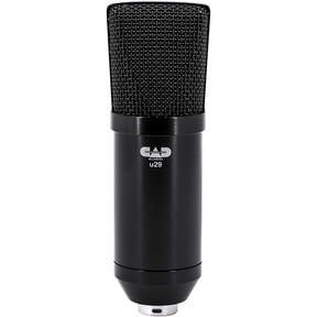 CAD U29 USB Side Address Studio Microphone Black