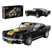 CADA Bricks - Shelby GT 350H Building Kit   124 Scale Licensed Replica Sports Car, 285 Pieces, Collectible Model Car Set, Compatible with Major Brick Brands