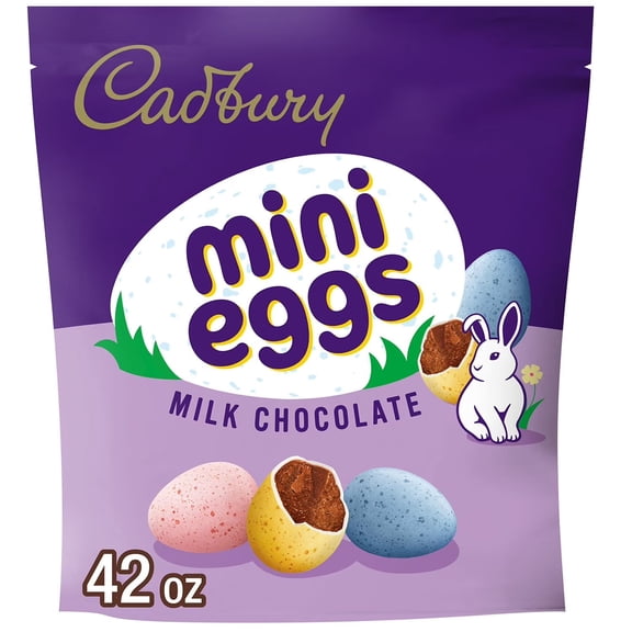 CADBURY MINI EGGS Easter Milk Chocolate Candy, 42 oz.