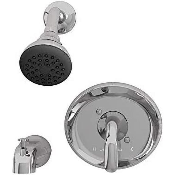 American Standard Cadet Tub & Shower Faucet - Chrome Finish - 2 GPM  Drop-In Replacement, " IPS Rough-In