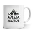 thumbnail image 1 of CADILLAC AVALANCHE Keep Calm and Drive Coffee Tea Ceramic Mug, 1 of 3