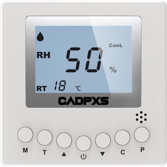 CADPXS Remote Controller for Remois X70 / XP70 / X125 / XP125 / X145 / XP145 Basement/Crawl Space Dehumidifier - Digital Humidity & Temperature Control, 25ft Cable, Adapt The Humidity Level