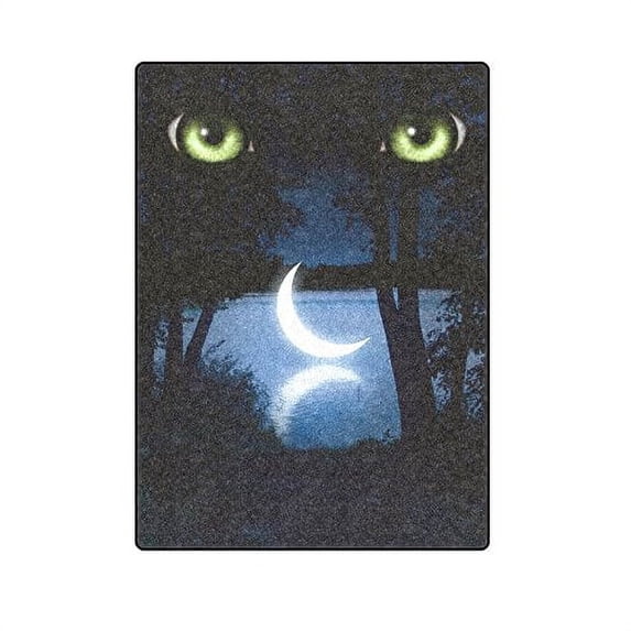 CADecor A Look From Darkness Couch Sofa or Bed Fleece Blanket Throw 58x80 inches