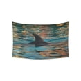 thumbnail image 1 of CADecor Abstract Art Fin Flipper of Dolphin Wall Tapestry Dorm Art 40x60 inches, 1 of 2
