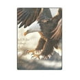 thumbnail image 1 of CADecor Adult Child Bird Fleece Washable Throws, Brown, 1 of 3