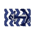 thumbnail image 1 of CADecor Anchor Indoor/Outdoor Doormat 23.6x15.7 inches, 1 of 1