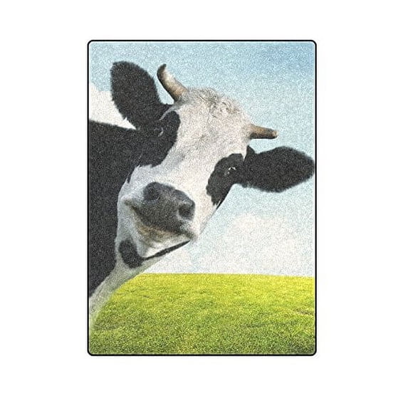 CADecor Animal Fleece Washable Throws, White